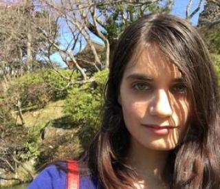 Georgia Tech OMSCS student Jasmine Tata volunteers with the campus research group FishStalkers