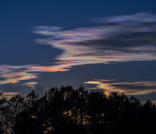 NOAA Iridescent Clouds