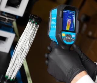 DAC Coated Carbon Fibers Heat Measurement