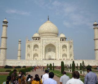 The Taj Mahal attracts millions of visitors