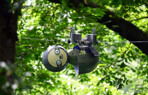SlothBot operating in Atlanta Botanical Garden - 2